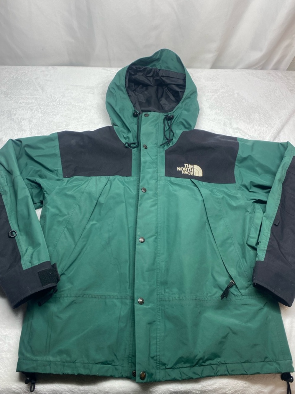 Vintage The North Face Gore-Tex Mountain Ski Jacket Men’s Large Green Full Zip